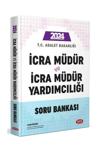 Data Yayınları 2024 Adalet Bakanlığı İcra Müdür ve İcra Müdür Yardımcılığı Soru Bankası - 1