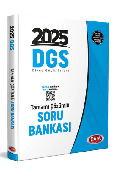 Data Yayınları 2025 DGS Tamamı Çözümlü Soru Bankası - 1