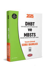 Data Yayınları 2025 DHBT ve MBSTS Tamamı Çözümlü Soru Bankası - Data Yayınları
