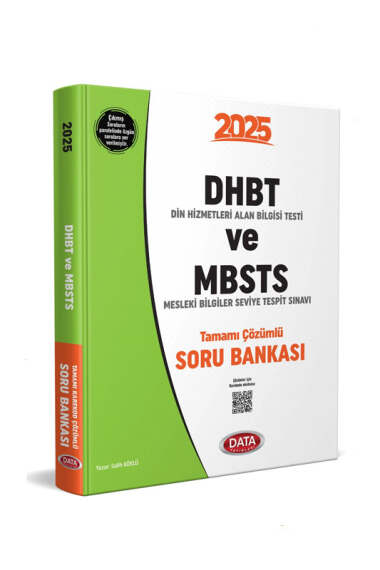 Data Yayınları 2025 DHBT ve MBSTS Tamamı Çözümlü Soru Bankası - 1