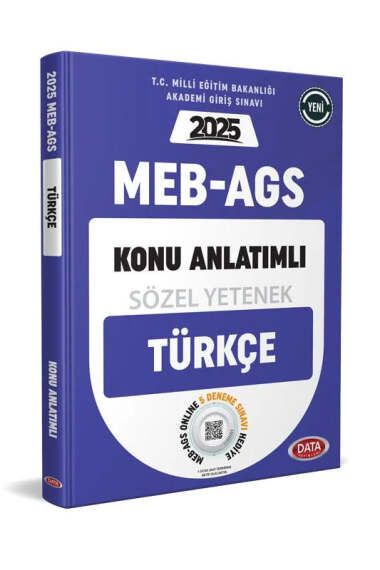 Data Yayınları 2025 MEB AGS Sözel Yetenek (Türkçe) Konu Anlatımı - 1