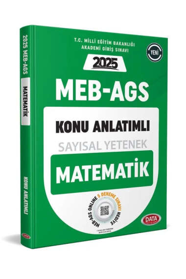 Data Yayınları 2025 MEB AGS Sayısal Yetenek (Matematik) Konu Anlatımı - 1