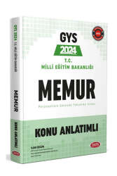 Data Yayınları 2024 Milli Eğitim Bakanlığı Memur GYS Konu Anlatımlı - Data Yayınları