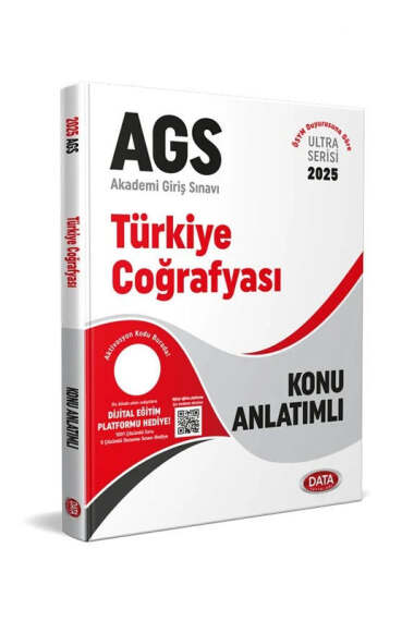 Data Yayınları 2025 MEB AGS Türkiye Coğrafyası Konu Anlatımı - 1