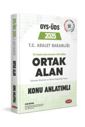 Data Yayınları 2025 Adalet Bakanlığı GYS-ÜDS Ortak Alan Konu Anlatımlı - Data Yayınları