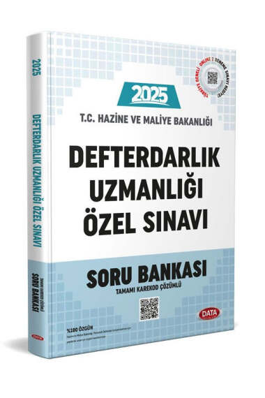 Data Yayınları 2025 Defterdarlık Uzmanlığı Sınavı Soru Bankası - 1