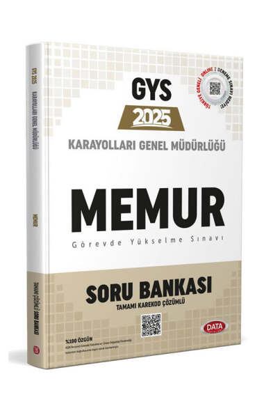 Data Yayınları 2025 Karayollar Genel Müdürlüğü Memur Soru Bankası - 1