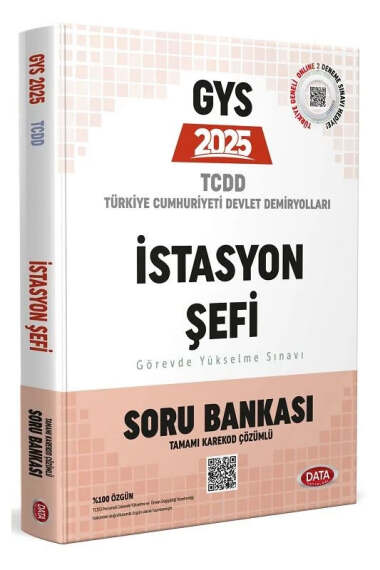 Data Yayınları 2025 GYS TCDD İstasyon Şefi Soru Bankası - 1