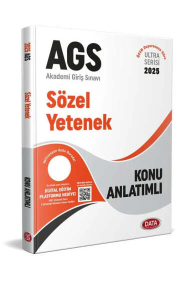 Data Yayınları 2025 MEB AGS Sözel Yetenek (Türkçe) Konu Anlatımı - 1