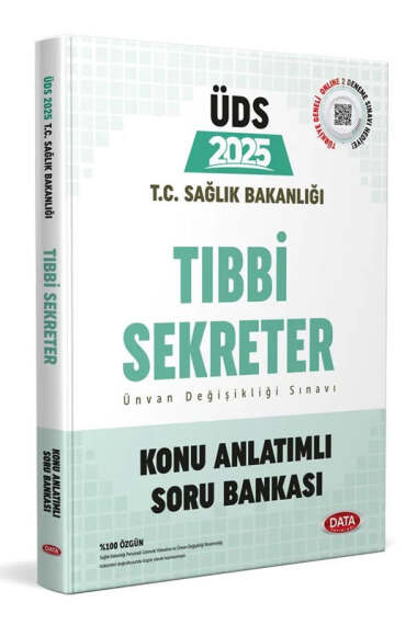 Data Yayınları 2025 T.C. Sağlık Bakanlığı GYS Tıbbi Sekreter Konu Anlatımlı Soru Bankası - 1