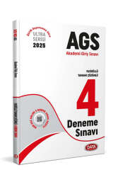 Data Yayınları 2025 MEB-AGS Fasiküllü Tamamı Çözümlü 4 Deneme Sınavı - Data Yayınları