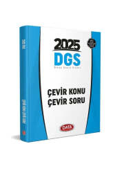 Data Yayınları 2025 DGS Çevir Konu Çevir Soru - Data Yayınları