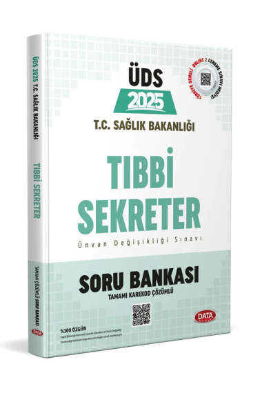 Data Yayınları 2025 UDS Sağlık Bakanlığı Tıbbi Sekreter Soru Bankası - 1