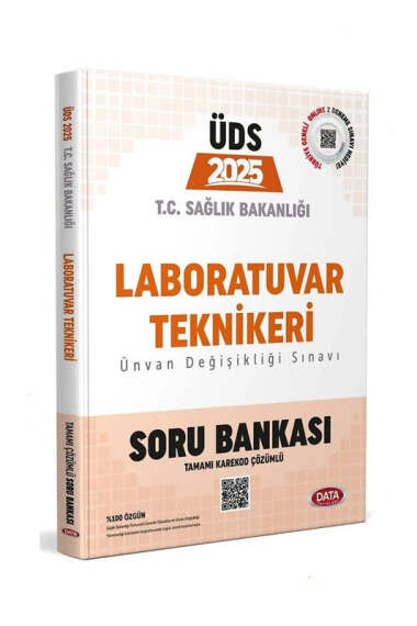 Data Yayınları 2025 ÜDS T.C Sağlık Bakanlığı Laboratuvar Teknikeri Soru Bankası - 1