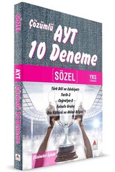 Delta Kültür Yayınları YKS 2. Oturum AYT Sözel Çözümlü 10 Deneme - Delta Kültür Yayınları