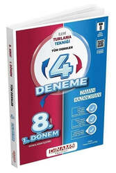 Dinamo Yayınları 8. Sınıf Tüm Dersler 1. Dönem İleri Turlama Tekniği 4 Deneme - Dinamo Yayınları