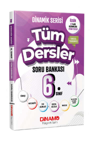 Dinamo Yayınları Dinamik Serisi 6.Sınıf Tüm Dersler Soru Bankası - 1