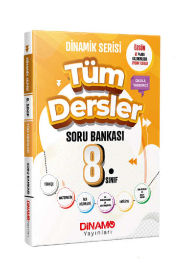 Dinamo Yayınları Dinamik Serisi 8.Sınıf Tüm Dersler Soru Bankası - 1