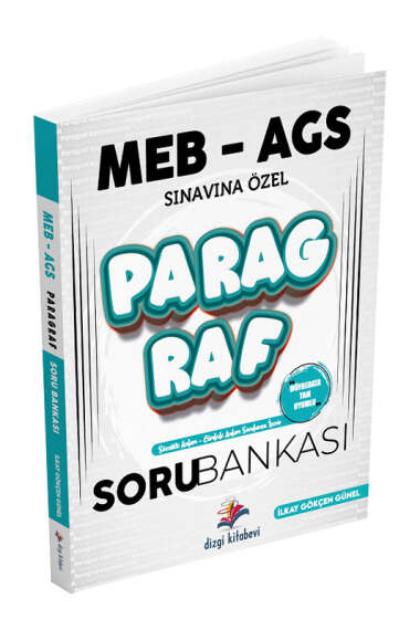 Dizgi Kitap 2025 MEB-AGS Sınavına Özel Paragraf Soru Bankası (İlkay Gökçen Günel) - 1