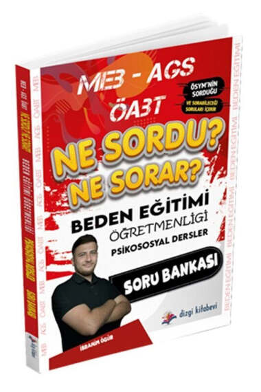 Dizgi Kitap 2025 MEB AGS ÖABT Beden Eğitimi Öğretmenliği Ne Sordu? Ne Sorar! Psikososyal Dersler Soru Bankası - 1