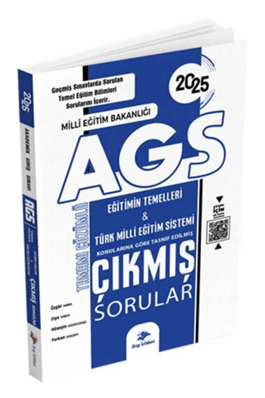 Dizgi Kitap 2025 MEB-AGS Eğitimin Temelleri Türk Milli Eğitim Sistemi Çıkmış Sorular - 1