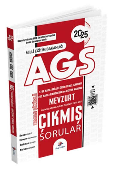 Dizgi Kitap 2025 MEB-AGS Mevzuat Çıkmış Sorular - 1