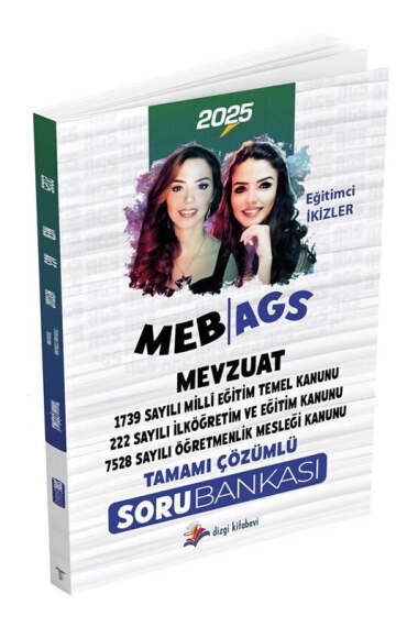 Dizgi Kitap 2025 MEB-AGS Mevzuat Soru Bankası - 1