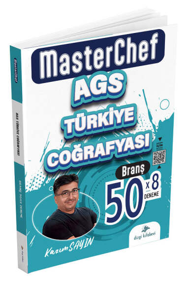 Dizgi Kitap 2026 MEB-AGS Türkiye Coğrafyası Master Chef 50 Deneme Çözümlü - 1