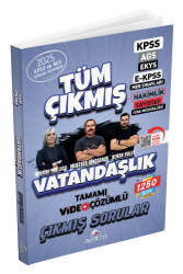 Dizgi Kitap 2026 KPSS MEB-AGS Vatandaşlık Çıkmış Sorular Çözümlü - Dizgi Kitap Yayınları