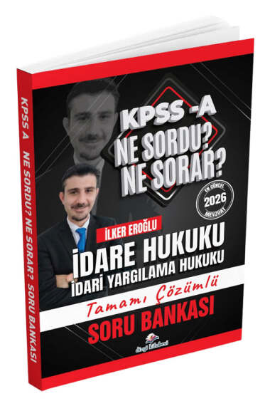 Dizgi Kitap 2026 KPSS A Grubu İdare-İdari Yargılama Hukuku Ne Sordu Ne Sorar Ne Sordu Ne Sorar Soru Bankası Çözümlü - 1
