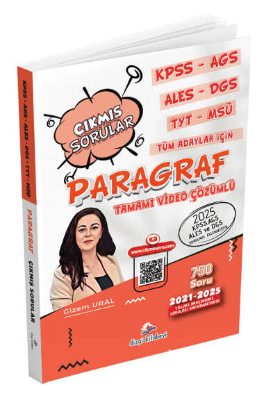 Dizgi Kitap 2026 KPSS MEB-AGS ALES DGS TYT MSÜ Paragraf Çıkmış Sorular - 1