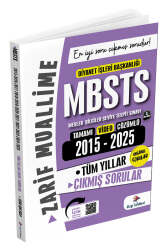 Dizgi Kitap 2026 MBSTS Çıkmış Sorular 2015-2025 Tüm Yıllar Çözümlü - Dizgi Kitap Yayınları