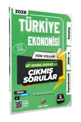 Dizgi Kitap 2026 Kaymakamlık KPSS A Grubu Sayıştay Türkiye Ekonomisi Çıkmış Sorular - Dizgi Kitap Yayınları