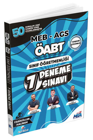 Dizgi Kitap 2026 ÖABT MEB-AGS Sınıf Öğretmenliği 7 Deneme Fasikül Çözümlü - 1