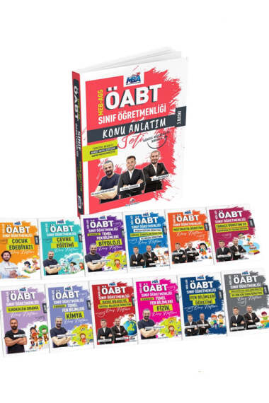 Dizgi Kitap 2026 ÖABT Sınıf Öğretmenliği Konu Anlatımlı 12 Fasikül Set - 1