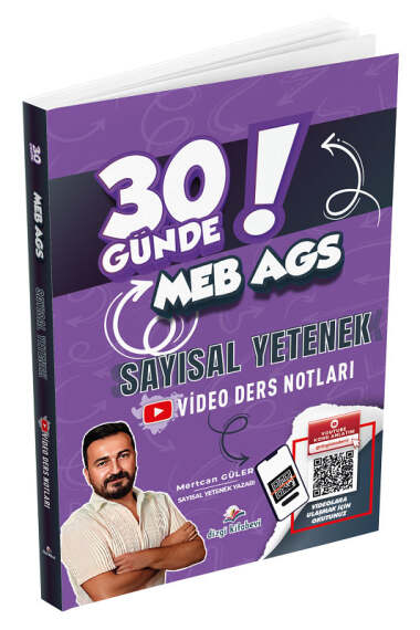 Dizgi Kitap MEB-AGS 30 Günde Sayısal Yetenek Video Ders Notları - 1