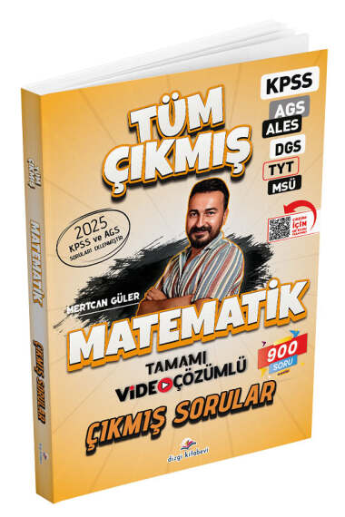 Dizgi Kitap 2026 KPSS MEB-AGS ALES DGS TYT MSÜ Matematik Çıkmış Sorular - 1