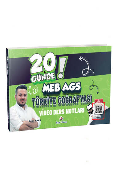 Dizgi Kitap 2026 MEB-AGS 20 Günde Türkiye Coğrafyası Video Ders Notları - 1