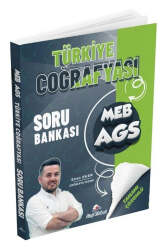 Dizgi Kitap 2026 MEB-AGS Türkiye Coğrafyası Soru Bankası Çözümlü - Dizgi Kitap Yayınları