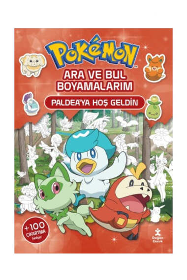 Doğan Çocuk Pokemon - Ara ve Bul Boyamalarım - 1