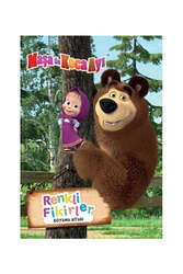 Doğan Egmont Yayıncılık Maşa ile Koca Ayı - Renkli Fikirler Boyama Kitabı - Doğan Egmont Yayıncılık