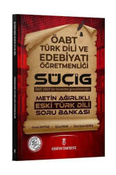 Edebiyat ÖABTdeyiz Yayınları ÖABT Türk Dili ve Edebiyatı SÜÇİG Metin Ağırlıklı Eski Türk Dili Soru Bankası - Edebiyat ÖABTdeyiz Yayınları