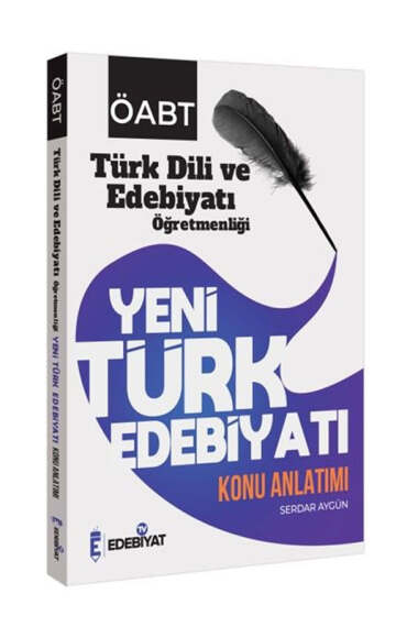 Edebiyat TV Yayınları ÖABT Türk Dili ve Edebiyatı Yeni Türk Edebiyatı Konu Anlatımı - 1