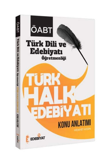 Edebiyat TV Yayınları ÖABT Türk Dili ve Edebiyatı Türk Halk Edebiyatı Konu Anlatımı - 1