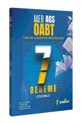Edebiyat TV Yayınları ÖABT MEB AGS Türk Dili Edebiyatı Öğretmenliği 7 Deneme - Edebiyat TV Yayınları
