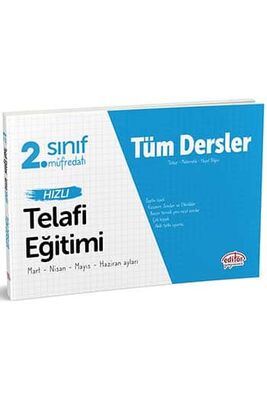 Editör Yayınları 2. Sınıf Tüm Dersler Hızlı Telafi Eğitimi - 1