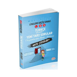 Editör Yayınları LGS Türkçe Mantık-Muhakeme Soruları Nasıl Çözülür - Editör Yayınları