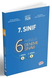 Editör Yayınları 7. Sınıf Çözümlü 6 Fasikül Deneme Sınavı - Editör Yayınları