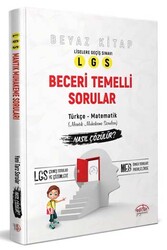 Editör Yayınları LGS Beyaz Kitap Beceri Temelli Sorular Nasıl Çözülür? - Editör Yayınları