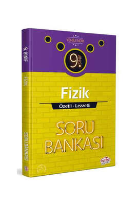 Editör Yayınevi 9. Sınıf Fizik Özetli Lezzetli Soru Bankası - 1